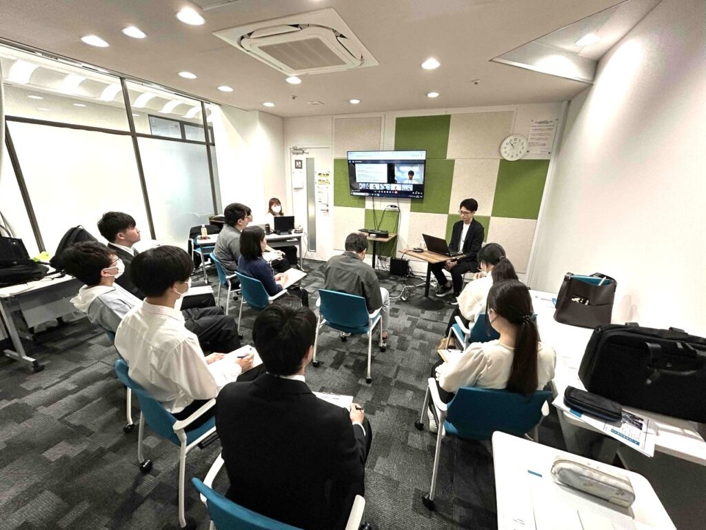 2024年６月に実施した説明会（新卒向け）の様子