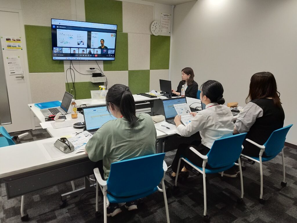 過去に開催した就業体験に参加された学生の様子