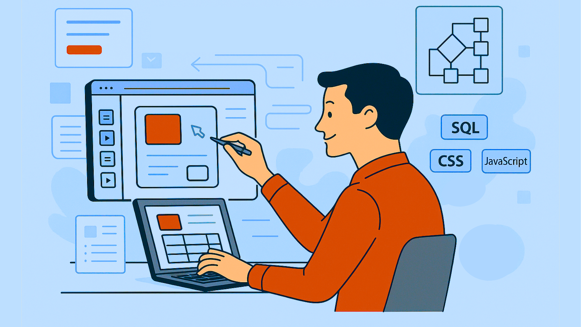 ローコード開発のイメージ