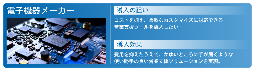 プロトタイピングで短期間かつ費用を抑えた営業支援システムを構築