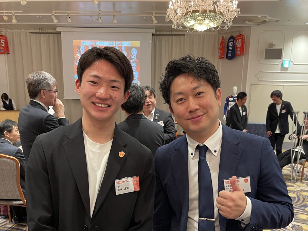 末永透瑛選手：地元・山口市出身。次世代を担う若き力としての活躍に、大きな期待を寄せています！